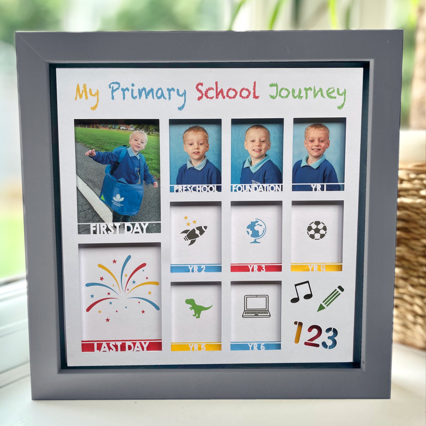 Primary School Journey Photo Frame NEW 2024 VERSION