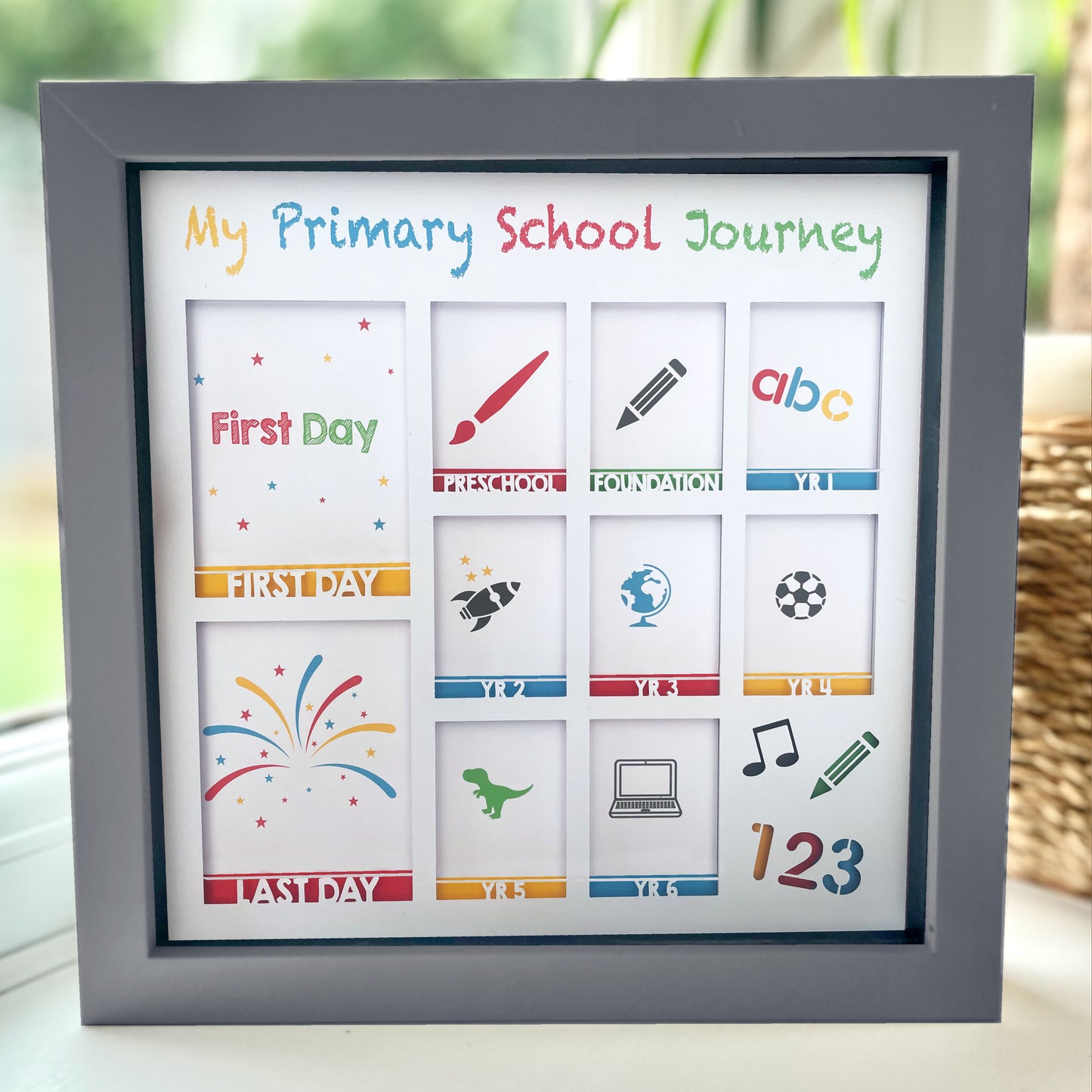 Primary School Journey Photo Frame NEW 2024 VERSION