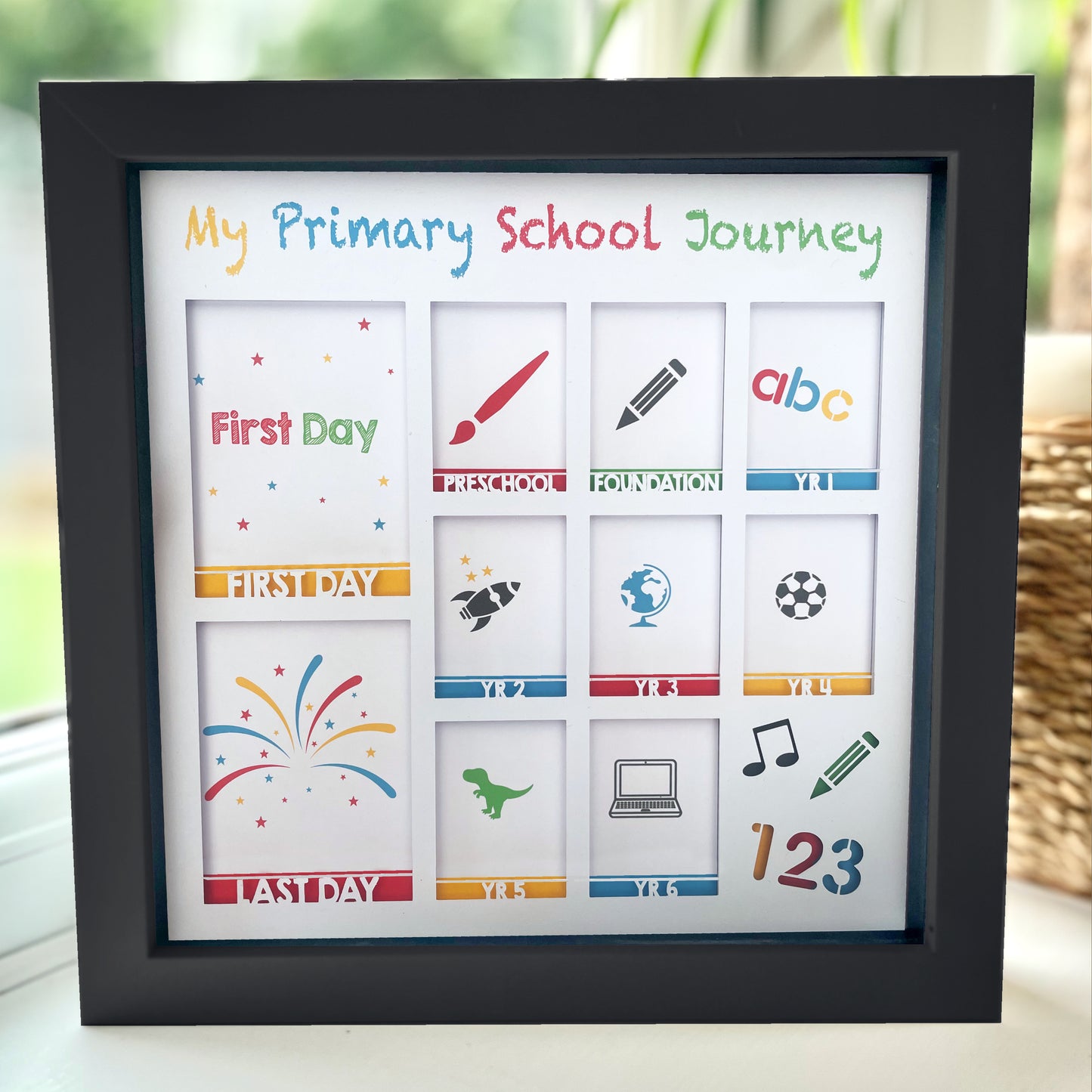 Primary School Journey Photo Frame NEW 2024 VERSION