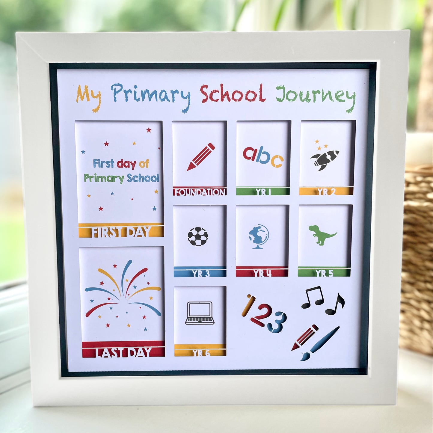 Primary School Journey Photo Frame NEW 2024 VERSION