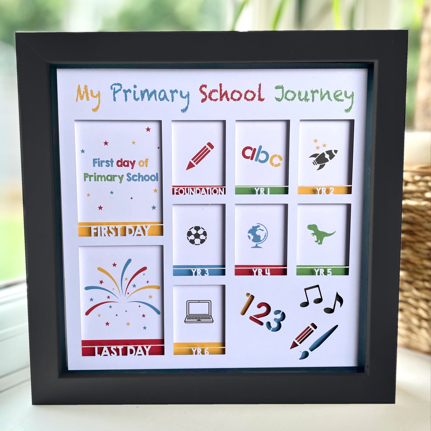 Primary School Journey Photo Frame NEW 2024 VERSION