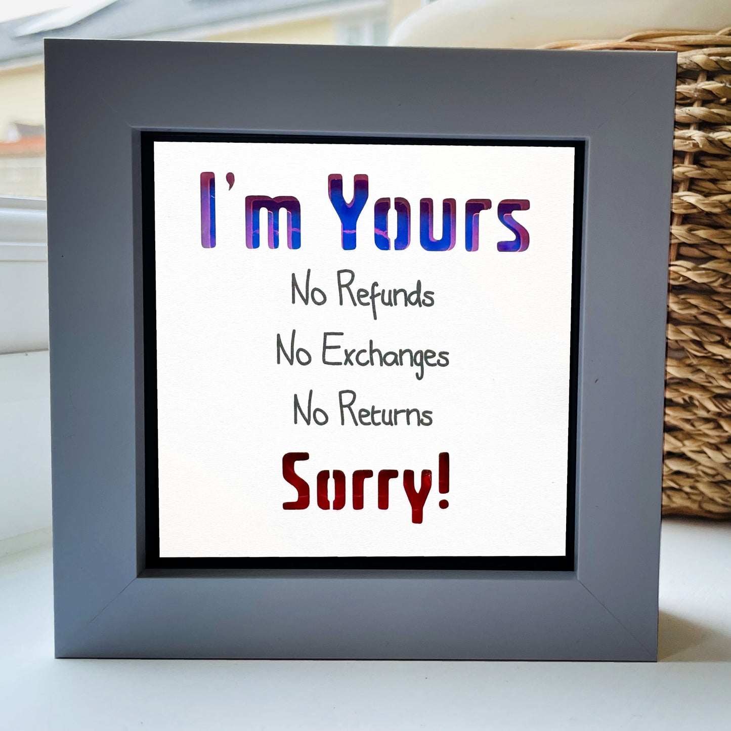 I'm yours... Sorry Quote 1