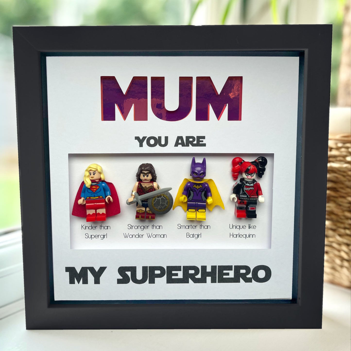 Mum / Wife You are my Superhero Character Frame