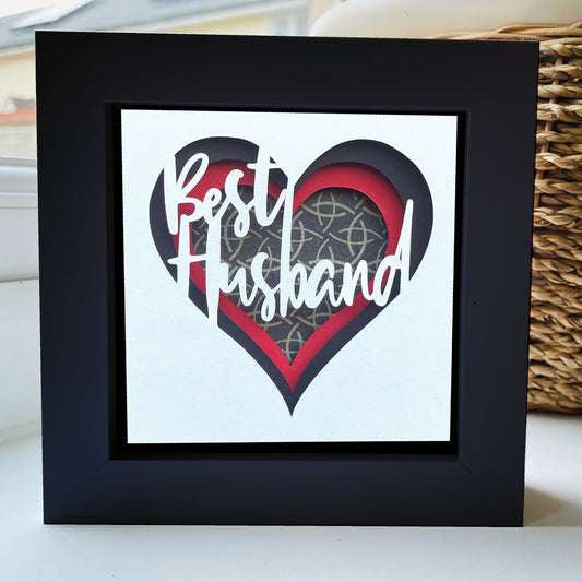 Best Husband 8 4 x 4” Box Frame